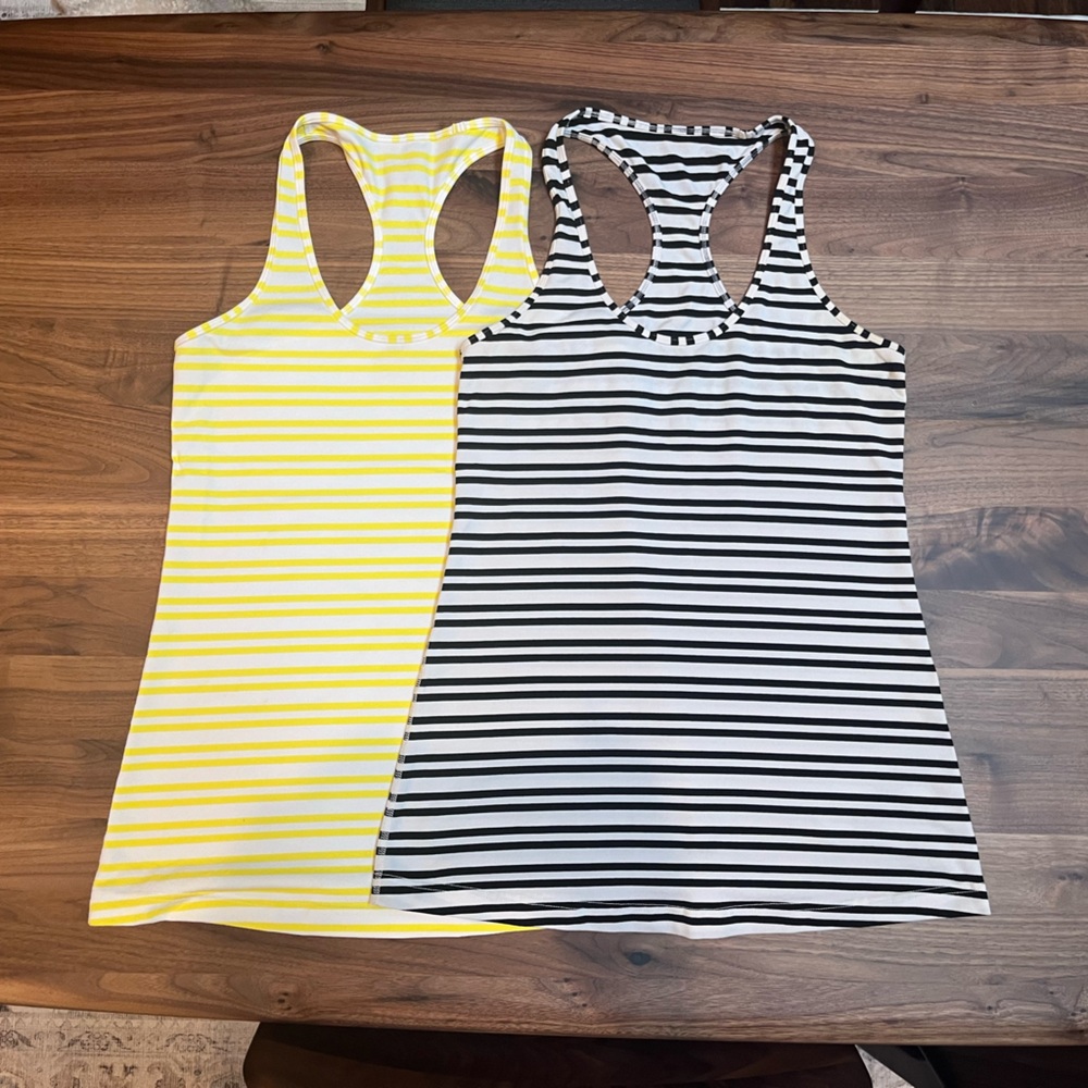 Lululemon Cool Racerback Tank Tops